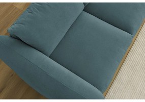 Niebieska sofa 265 cm Ernest – Bobochic Paris