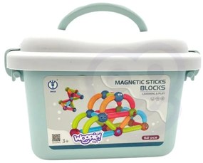 Woopie magnetyczne klocki konstrukcyjne edukacyjne 52 el.