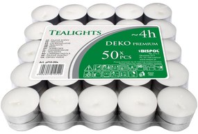 Zestaw świeczek tealight Deko premium, 50 szt.