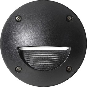 DEVON do wbudowania na zewn?trz, nowoczesny i uniwersalny styl - D.ø13,4 -prostok?tny - Gx53 LED T2 3W - ?ywica - Kselect - ip66 - ?ywica i czer?