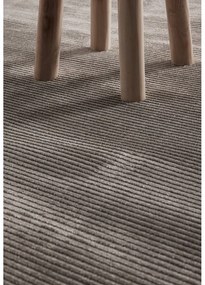 Antracytowo-kremowy chodnik 80x240 cm Perles Dolomite – Elle Decoration