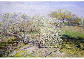 Reprodukcja obrazu Claude'a Moneta – Spring, 90x60 cm