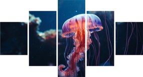 Obraz - Meduza (125x70 cm)