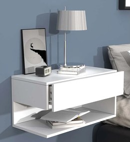 Drewniana ściana wisząca stolik nocny Usal XL 60cm