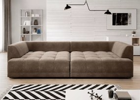 Sofa z elektrycznie wysuwanym siedziskiem Tiga - duża kanapa do pokoju gościnnego