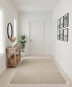 Dywan nowoczesny 3D Arc beżowy 200 cm x 300 cm