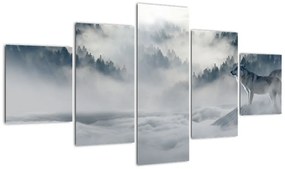Obraz wilków (125x70 cm)