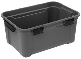 Pudło na kółkach z pokrywą BUNKER+, 80 l