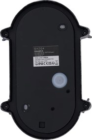 Lampa Ścienna Zewnętrzna Srebrna Owalna IP44 - Noutica