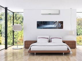 Obraz zimowej laguny (170x50 cm)