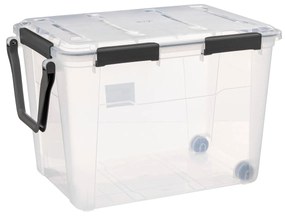 Pudło z pokrywą z zatrzaskami PROTECT+, 100 l