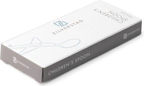 Łyżeczka dla dzieci ze stali nierdzewnej w kolorze srebra Plane – Zilverstad