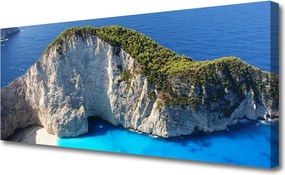 Fotoobraz na płótnie Skaliste Wybrzeże Oceanu