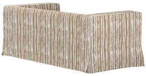 Pokrowiec na sofę Klippan 2-osobową długi z kontrafałdami