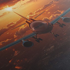 Obraz - Samolot transportowy (70x50 cm)