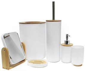 Biała plastikowa mydelniczka Smart – douceur d'intérieur