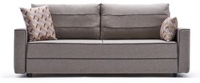 Jasnobrązowa rozkładana sofa 215 cm Ece – Artie