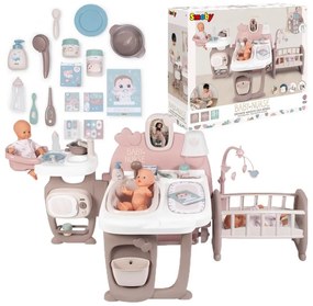 Smoby baby nurse duży kącik opiekunki dla lalki