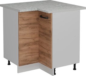 Szafka narożna złoty dąb energetyczny 75.6x60x81.6 r-line