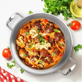 Garnek ze stali nierdzewnej z pokrywką 4,3 l Venice – Orion