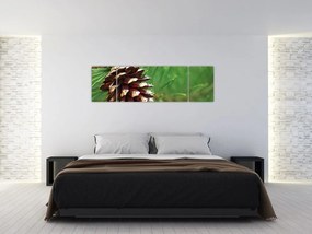 Obraz szyszki (170x50 cm)