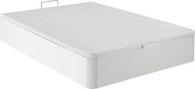 Stelaż ze skrzynią 120 x 200 cm - Biały mat - HESTIA marki YSMÉE