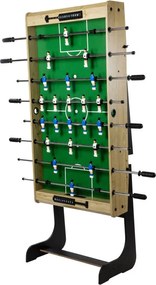 Piłkarzyki stół piłkarski BELFAST 121 x 101 x 79 cm jasne drewo