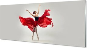 Szkło do Kuchni na Ścianę Portret Kobiety Baletnicy