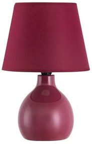 Rabalux 4478 lampa stołowa Ingrid, bordo