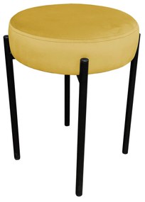 TABORET DIOR STOŁEK LOFT metal MG15