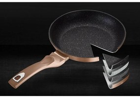 Berlinger Haus Wok patelnia Rosegold Metallic Line, 30 cm