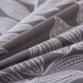 PrzytulneMieszkanie.pl PrzytulneMieszkanie.pl Pościel z mikroflanelu KAVOLO szara Rozmiar pościeli: 2 szt 70 x 90 cm | 200 x 220 cm