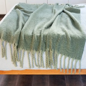 Zielony koc 127x185 cm – Rex London