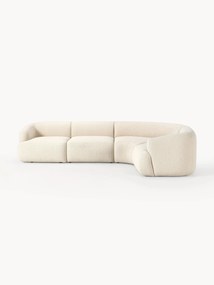 Narożna sofa modułowa Bouclé Sofia (4-osobowa)