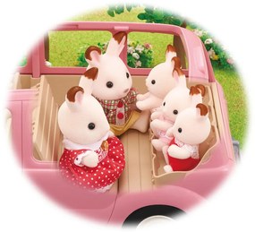 Sylvanian family 5535 Samochód rodzinny różowy Van