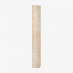 Aplique Ścienny Led ↑60 Cm Z Trawertynu Davise Trawertyn - Sklum