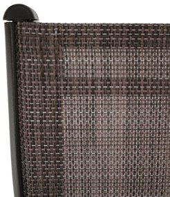 PROMOCJA Brązowe krzesło sztaplowane ALDERA II. jakość