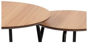 Okrągłe stoliki zestaw 2 szt. ø 55 cm Luke – Bonami Essentials
