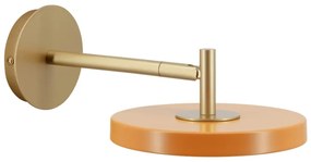Pomarańczowy kinkiet LED ze ściemniaczem ø 15 cm Asteria Wall Short – UMAGE