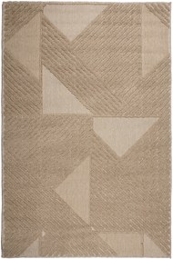 Dywan Panorama Beżowe Trójkąty 200x290 Prostokąt