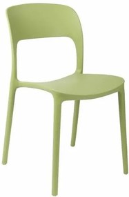 Limonkowe minimalistyczne krzesło B3-Z15
