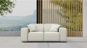 Sofa ogrodowa dwuosobowa MALIBU, tkanina Odyssey, Kremowy