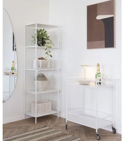 Metalowy barek na kółkach 40x68 cm Vita – House Nordic