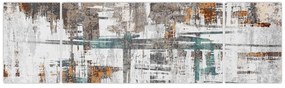 Obraz - Abstrakcyjne pociągnięcia (170x50 cm)