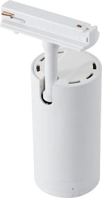 Nowoczesny reflektor biały do systemu szynowego 1-fazowego z diodą LED, obrotowy i przechylny - Iconic Zoom