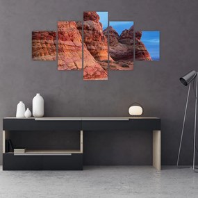 Obraz - Fale klifowe (125x70 cm)