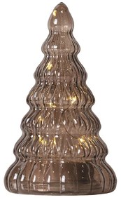 Ciemnobrązowa dekoracja świetlna na baterie ø 6,5 cm Lucy Tree – Sirius