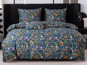 PrzytulneMieszkanie.pl PrzytulneMieszkanie.pl Pościel z mikrowłókna GRZYBY I ROŚLINY kolorowe Rozmiar pościeli: 2 szt 70 x 90 cm | 200 x 220 cm
