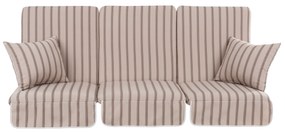 Poduszki na huśtawkę 180 cm z zamkami Rimini / Venezia Lux C033-05SB PATIO
