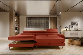 Narożnik NAVAS S z funkcją spania tkanina Promocyjna CURIO 55 WERSAL